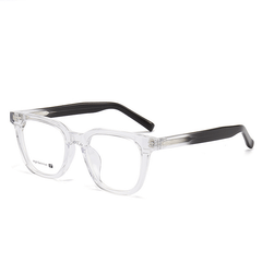 Belloso Business Trend Gradient Glasses Frame Rectangle Frames Southood Transparent 