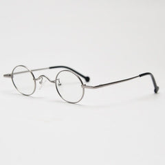 Bob Retro Small Round Glasses Frame Round Frames Southood Gun 