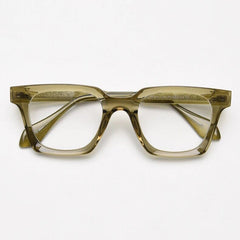Brady Square TR90 Vintage Eyeglass Frame Rectangle Frames Southood Green 