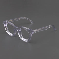 Codi Retro Acetate Glasses Frame Round Frames Southood Clear 