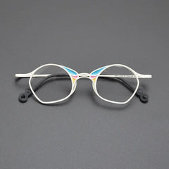 Dale Vintage Titanium Glasses Frame Geometric Frames Southood 