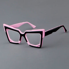 Daly Cat Eye Glasses Frame Cat Eye Frames Southood Black Pink 