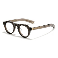 Dean Vintage Acetate Eyeglasses Frame Round Frames Southood Coffe 