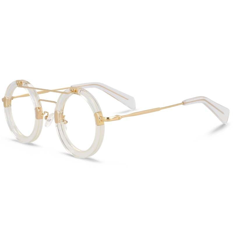 Edra Vintage Acetate Round Optical Glasses Frame Southood 9127