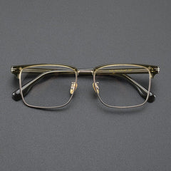 Fabron Business Glasses Frame Rectangle Frames Southood Olive Green 