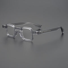 Hamlet Square Acetate Handmade Eyeglasses Frame Rectangle Frames Southood Grey 
