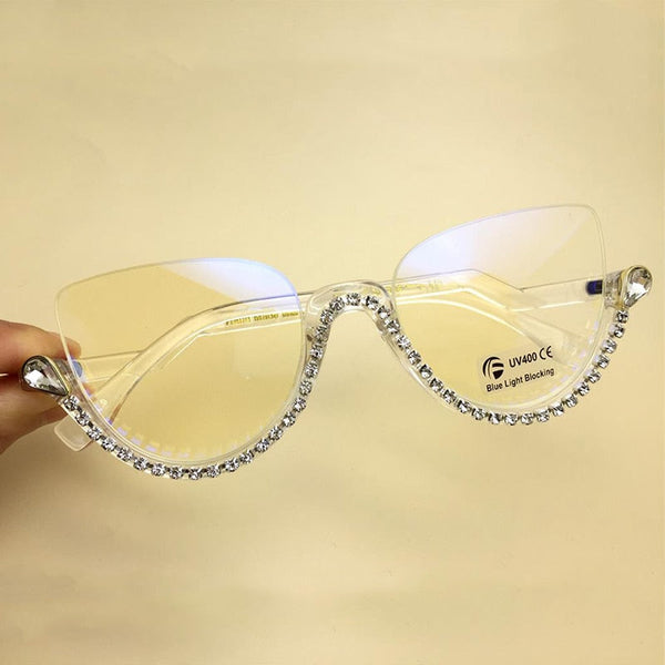 Jeweled eyeglass frames on sale