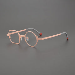 Jun Retro Titanium Glasses Frame Geometric Frames Southood 