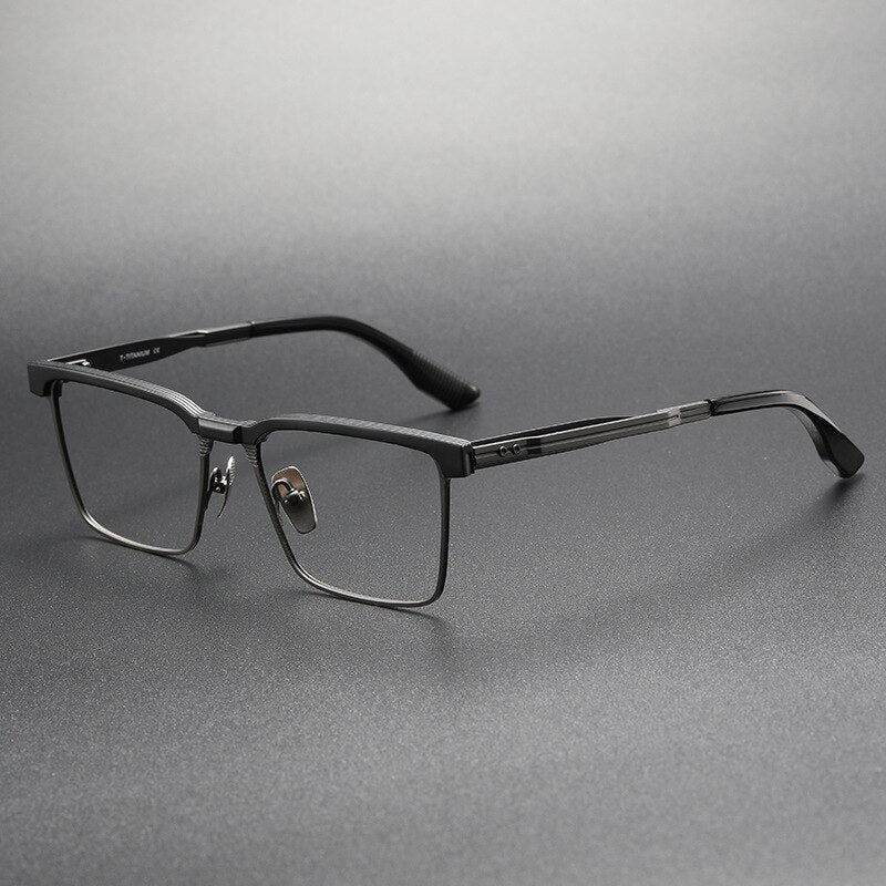 Kace Square Titanium Glasses Frame – Southood