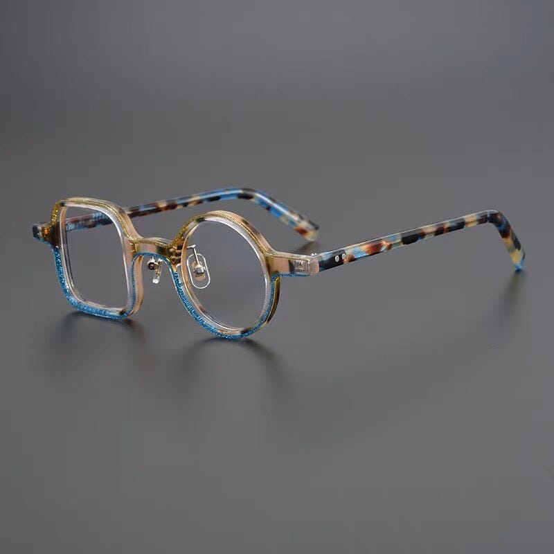 Kady Vintage Acetate Optical Glasses Frames Geometric Frames Southood Flower 