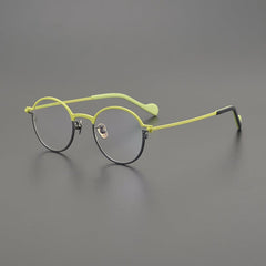 Kellen Round Titanium Glasses Frame Round Frames Southood 