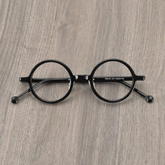 Lang Vintage Round Acetate Frame Round Frames Southood 