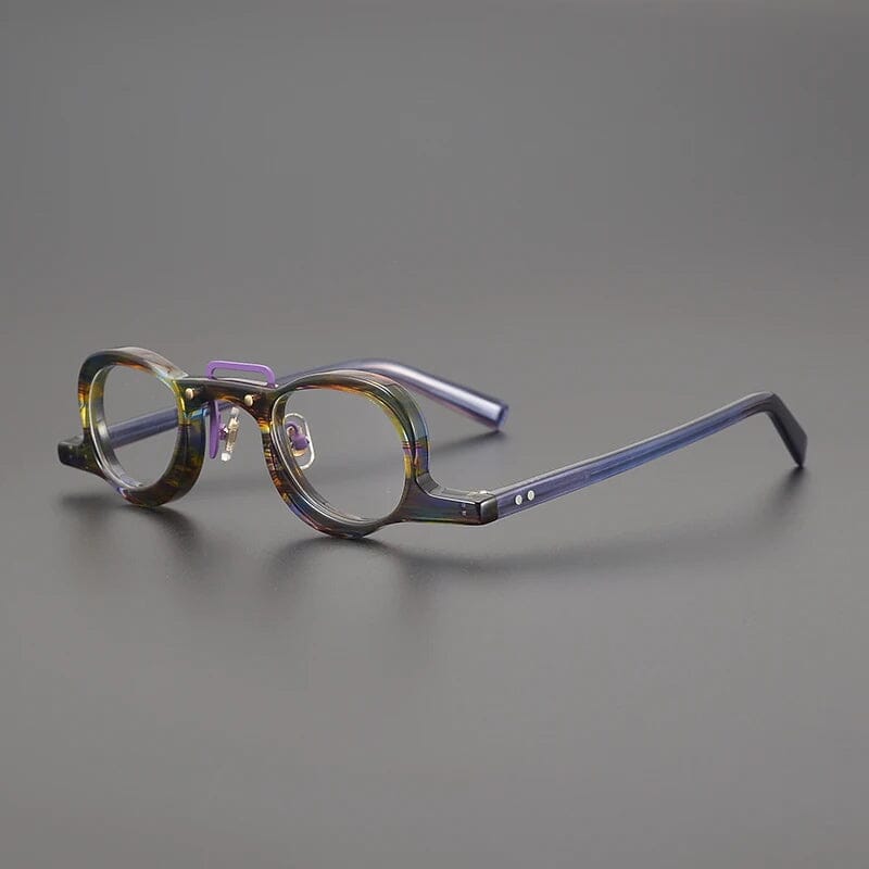 Leonard Personality Small Acetate Glasses Frame Round Frames Southood Color 