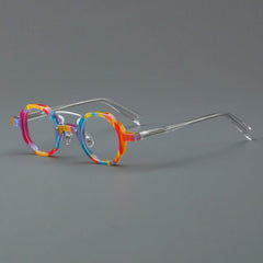 Liam Retro Acetate Optical Glasses Frame Geometric Frames Southood Multicolor 