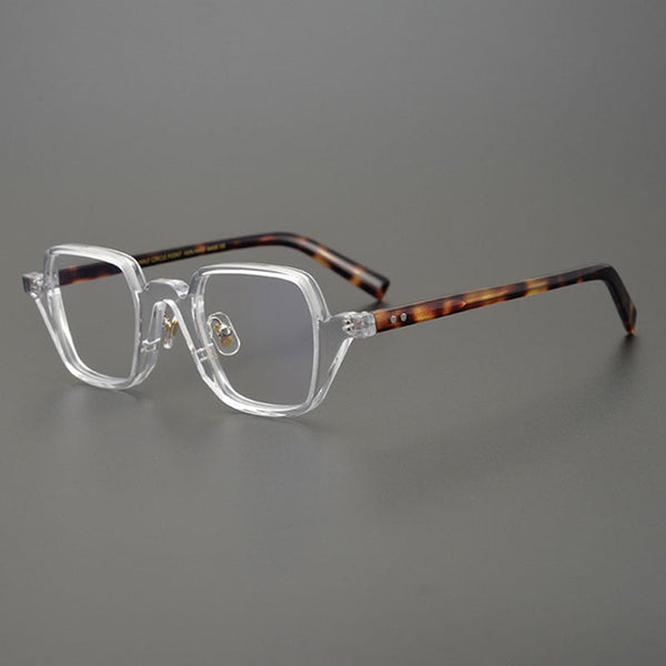 Malloy New Acetate Geometric Glasses Frame – Southood