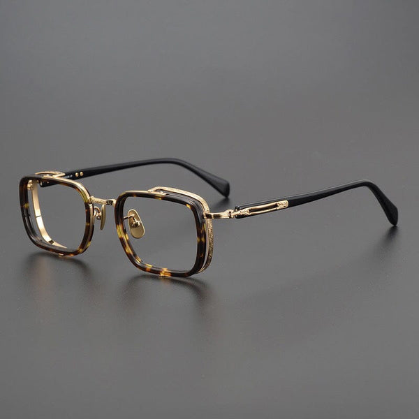 Mordred Sqaure Titanium Glasses Frame – Southood