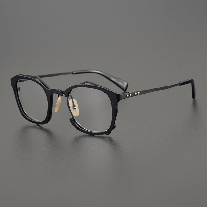 Nassir Personality Irregular Titanium Glasses Frame – Southood