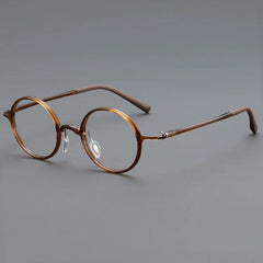 Ono Retro Round TR90 Optical Glasses Frames Round Frames Southood Tea 