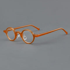 Rab Vintage Small Acetate Glasses Frame Round Frames Southood Orange Round 