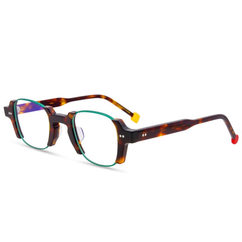 Sinjin Round Acetate Personalized Eyeglasses Frames – Southood