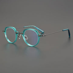 Spark Retro Designer Optical Glasses Frame Geometric Frames Southood Blue 