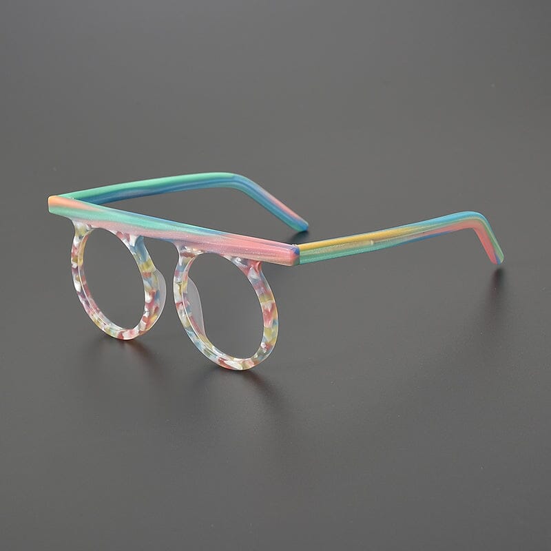 Tale Acetate Round Retro Glasses Frame Round Frames Southood Matte Color 