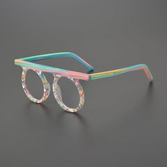 Tale Acetate Round Retro Glasses Frame Round Frames Southood Matte Color 