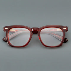 Taro Retro Square Acetate Glasses Frame Rectangle Frames Southood 