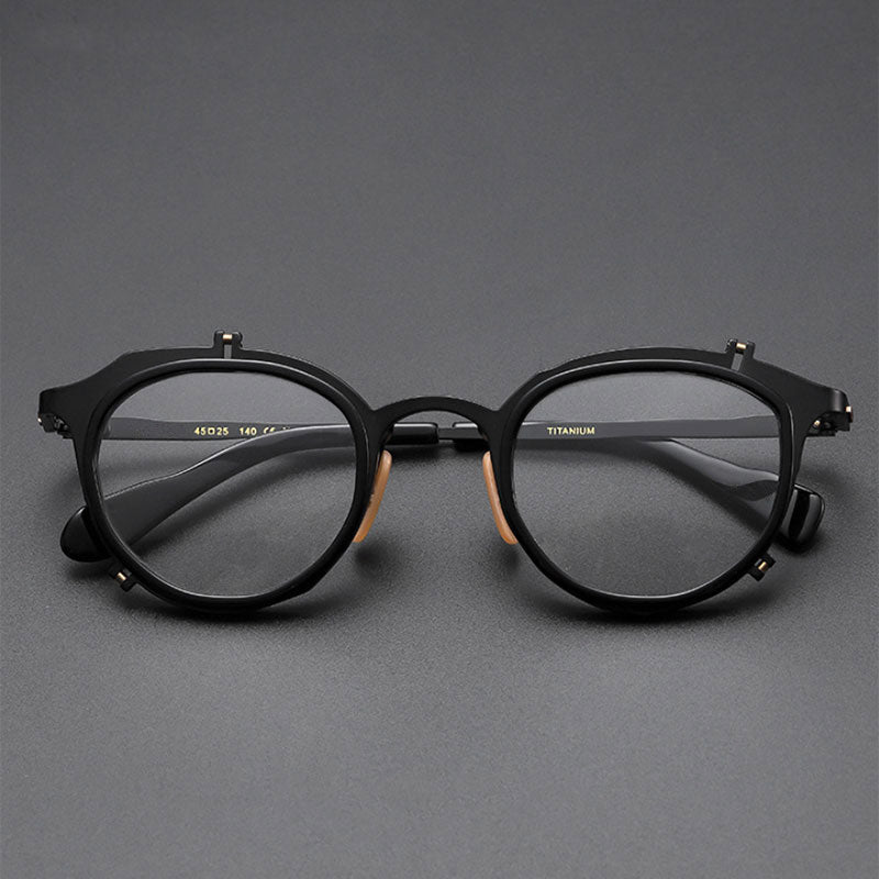 Wren Titanium Retro Hand Made Glasses Frame – Southood