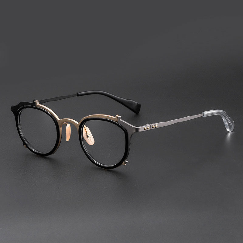 Wren Titanium Retro Hand Made Glasses Frame – Southood