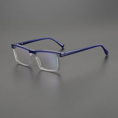 Wyatt Acetate Browline Glasses Frame Rectangle Frames Southood Blue 