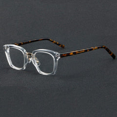 Wynn Retro Acetate Glasses Frame Rectangle Frames Southood Clear 